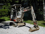 Takeuchi Minibagger Transporte und Erdarbeiten Bindels Helmut